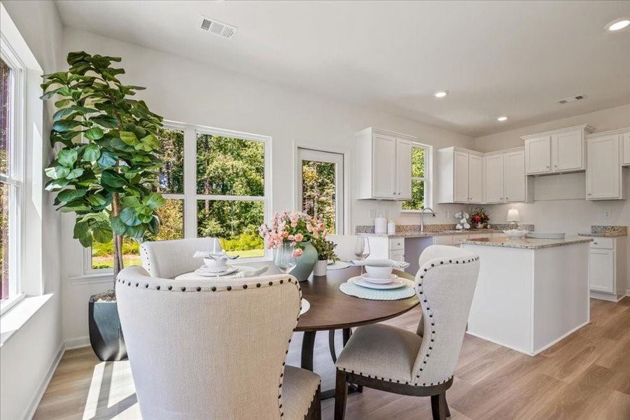 Furnished interior view inside a new home in Old Salem Crossing, Conyers (Image 20). Furnished interior view inside a new home in Old Salem Crossing, Conyers (Image 20).