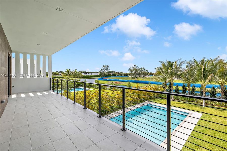 Balcony from Main Bedroom