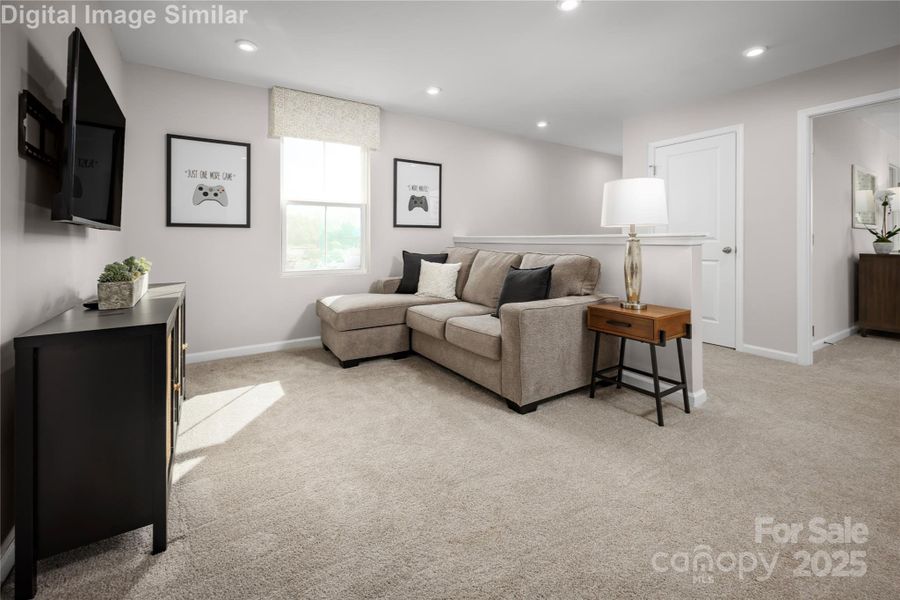 Upstairs Loft or (5th Bedroom is optional)- Perfect Spot for Family Game Night! Upstairs Loft or (5th Bedroom is optional)- Perfect Spot for Family Game Night!