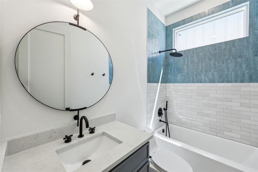 Furnished interior view inside a new home in , Dallas (Image 8). Furnished interior view inside a new home in , Dallas (Image 8).