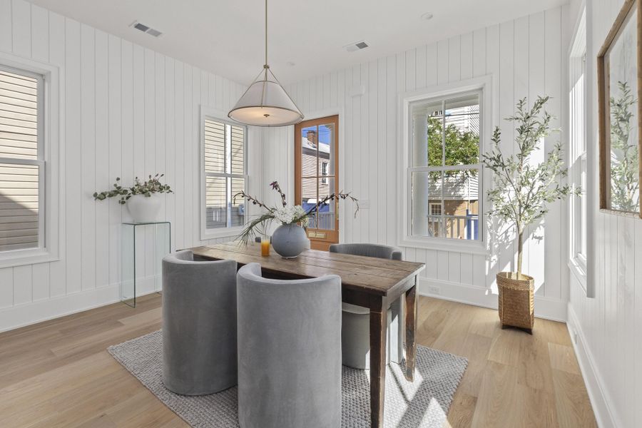 Furnished interior view inside a new home in , Charleston (Image 16). Furnished interior view inside a new home in , Charleston (Image 16).