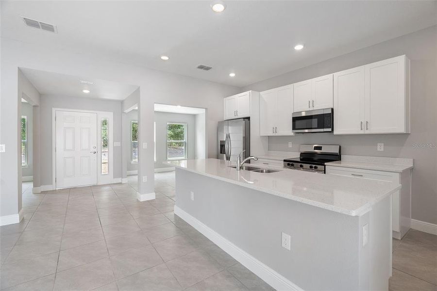 Furnished interior view inside a new home in , Kissimmee (Image 6).