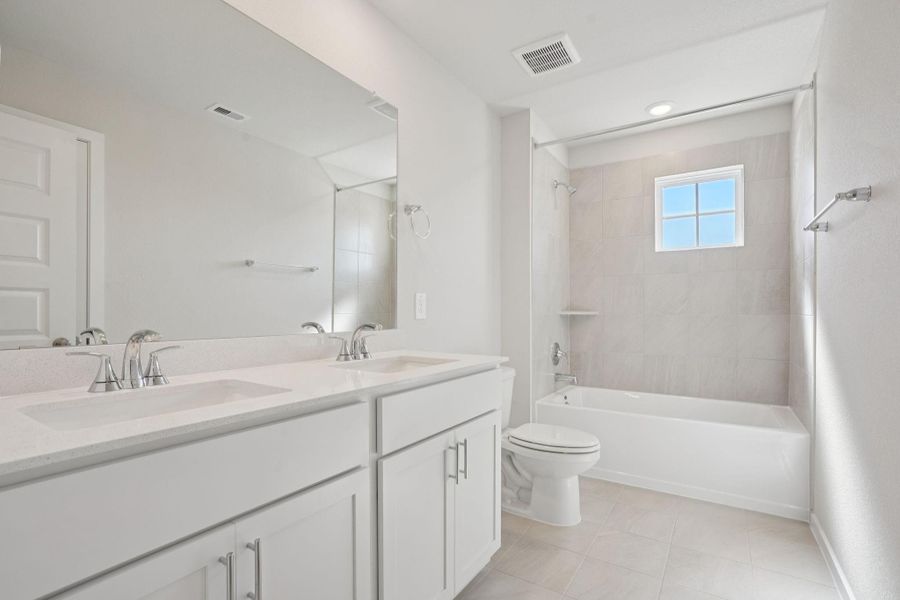 Photo is not of the actual home but is an inspirational photo of builder's model home and may depict options, furnishings, and/or decorator features that are not included.