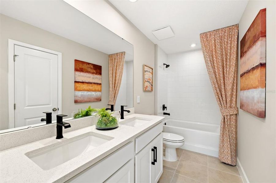 Furnished interior view inside a new home in Rainwood, Groveland (Image 18).