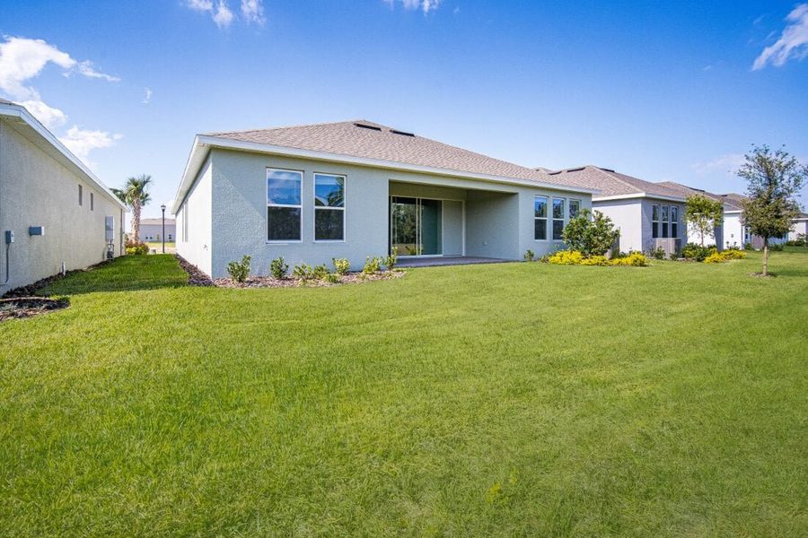 Representative exterior details of a home built from the Saint Clair by Taylor Morrison in Harvest at Ovation, Winter Garden (Image 4).