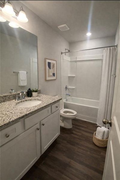 Furnished interior view inside a new home in Creekside Village, Lithonia (Image 17).