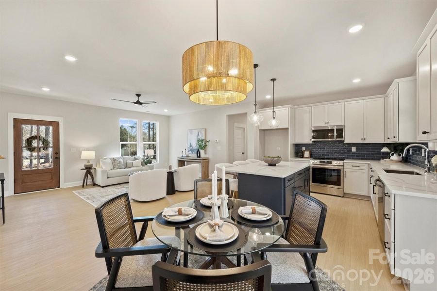 Furnished interior view inside a new home in , Lincolnton (Image 11).