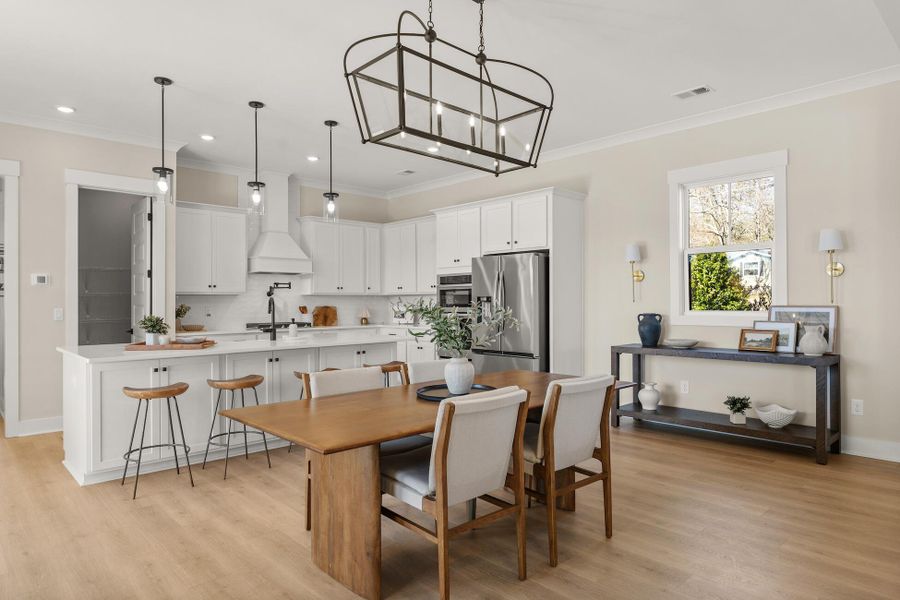 Furnished interior view inside a new home in Yellow House Landing, Charleston (Image 16). Furnished interior view inside a new home in Yellow House Landing, Charleston (Image 16).