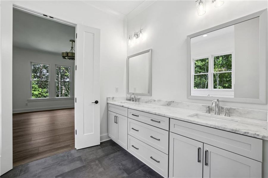 Furnished interior view inside a new home in , Dawsonville (Image 5).