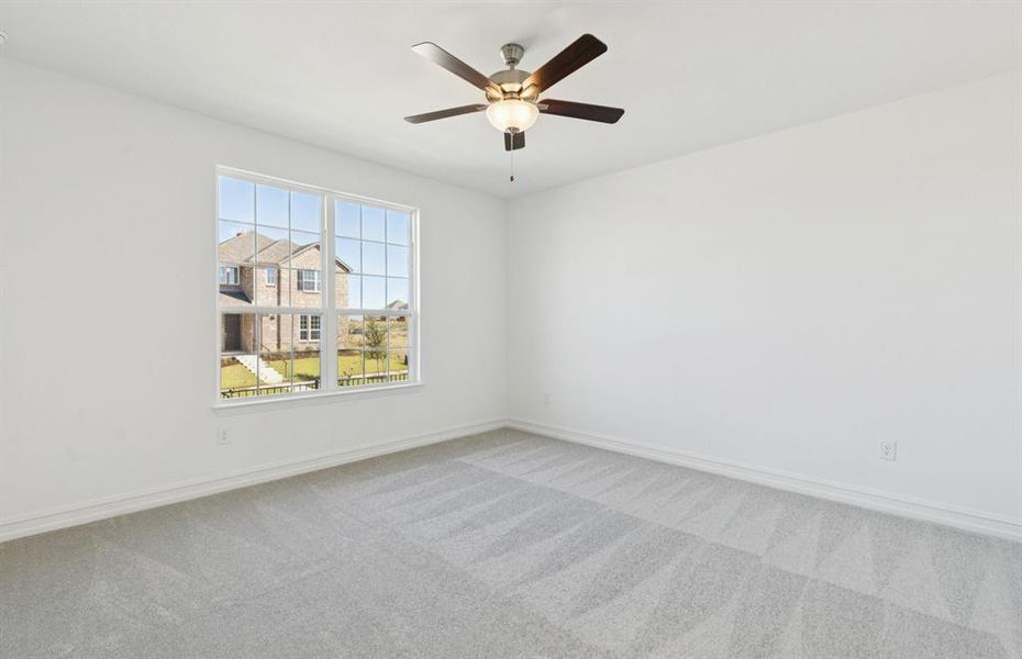 Spacious owner's suite highlighted by large windows