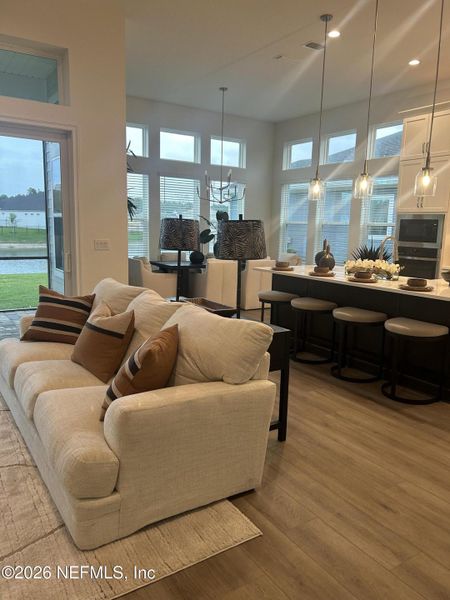 Furnished interior view inside a new home in Middlebourne, St. Johns (Image 12).