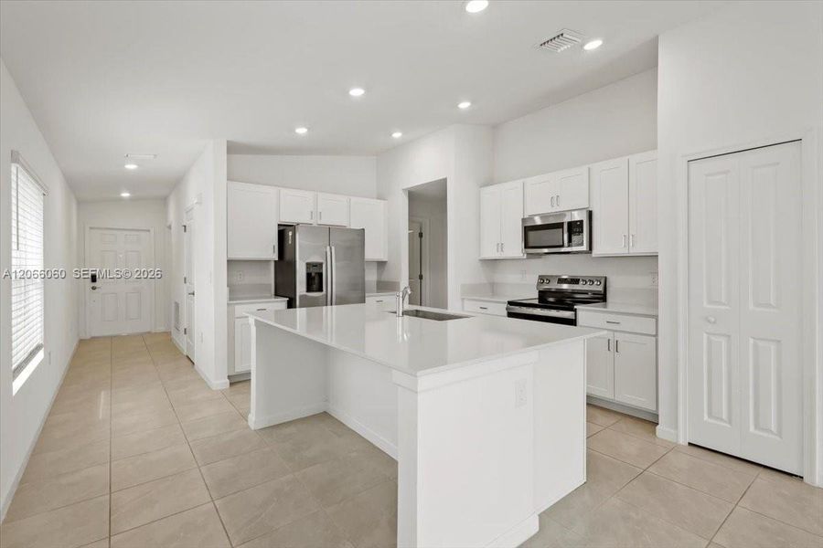 Furnished interior view inside a new home in , Palm Bay (Image 7). Furnished interior view inside a new home in , Palm Bay (Image 7).