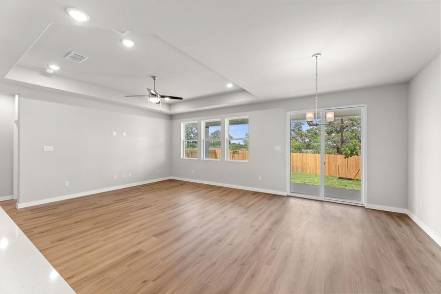 Spacious, unfurnished interior of a new home in Hickory Ridge, Elmendorf (Image 23).