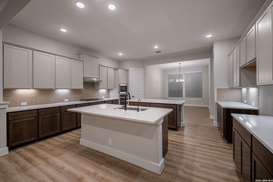 Furnished interior view inside a new home in The Reserve at Potranco Oaks, Castroville (Image 10).