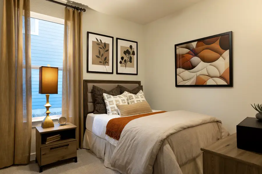 Furnished interior view inside a new home in Willowbrook, New Braunfels (Image 9). Furnished interior view inside a new home in Willowbrook, New Braunfels (Image 9).