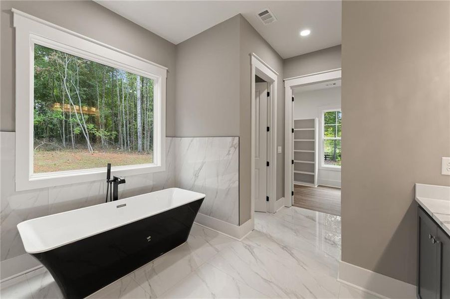 Furnished interior view inside a new home in , Ball Ground (Image 35).
