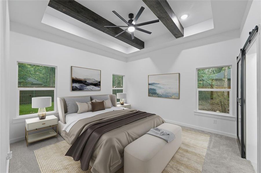 Furnished interior view inside a new home in , Trinidad (Image 12).
