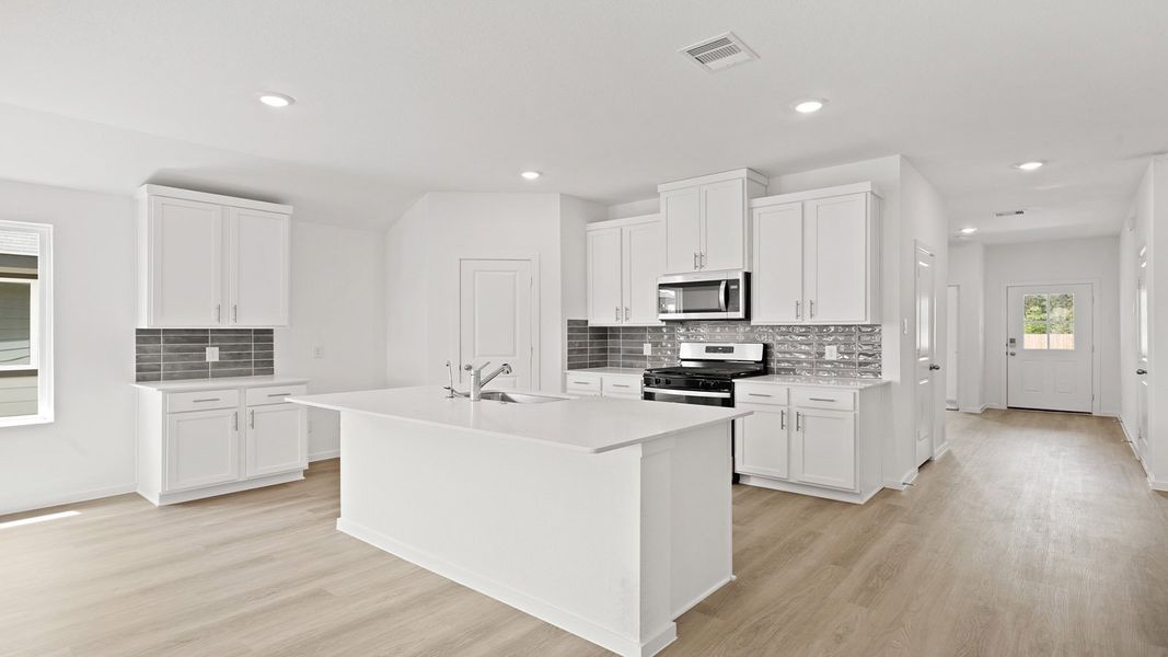 Furnished interior view inside a new home in Chapel Lakes, Montgomery (Image 6).