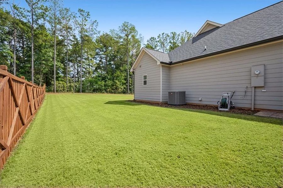 Exterior details and patio area of a home in , Rockmart (Image 32).