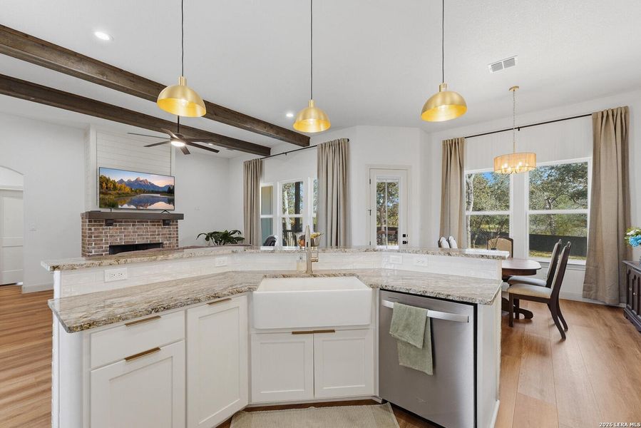 Furnished interior view inside a new home in , La Vernia (Image 13).