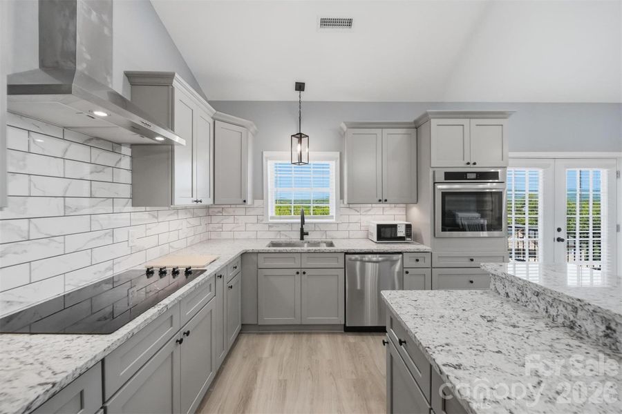 Furnished interior view inside a new home in , Lenoir (Image 17).
