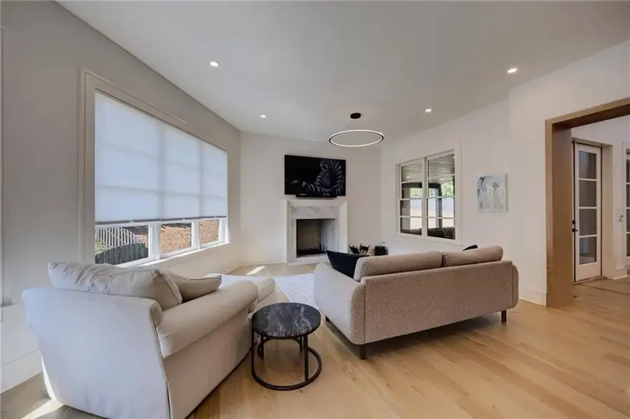 Furnished interior view inside a new home in , Sandy Springs (Image 51).
