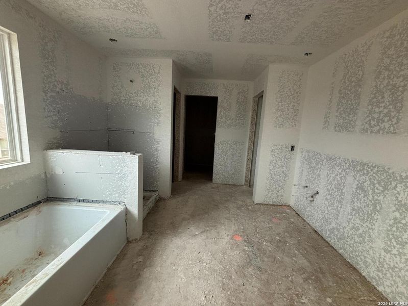 In-progress construction of a new home in Saddlebrook Ranch, Schertz, TX (Image 31).