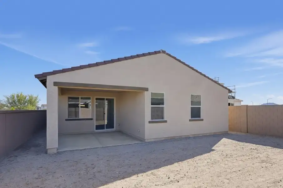 Exterior details and patio area of a home in Allen Ranches, Litchfield Park (Image 3).