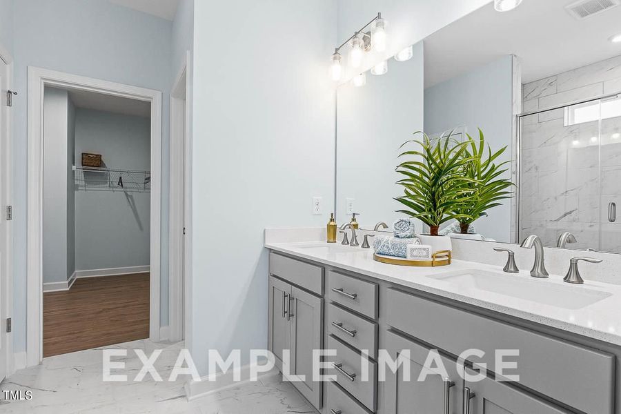 Furnished interior view inside a new home in Tobacco Road, Angier (Image 17).