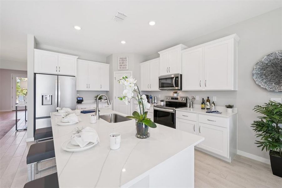 Furnished interior view inside a new home in , Punta Gorda (Image 17).