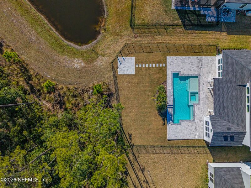 Exterior details and patio area of a home in , Ponte Vedra (Image 4). Exterior details and patio area of a home in , Ponte Vedra (Image 4).