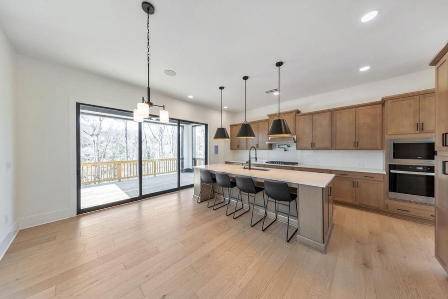 Furnished interior view inside a new home in , Woodstock (Image 42).