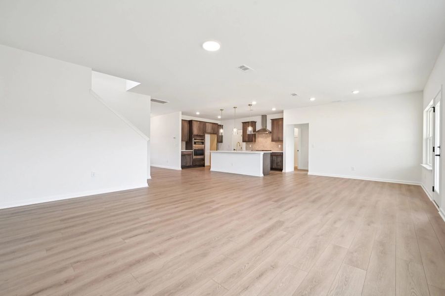 Family Room featuring AW Collection® Oxford - Relaxed living with timeless tones. Family Room featuring AW Collection® Oxford - Relaxed living with timeless tones.