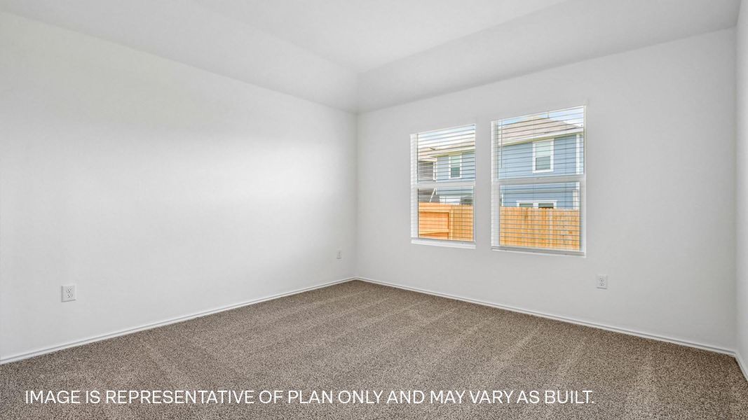 Representative unfurnished interior of a home built from the The Taylor by D.R. Horton in Durango, Mustang Ridge (Image 25).