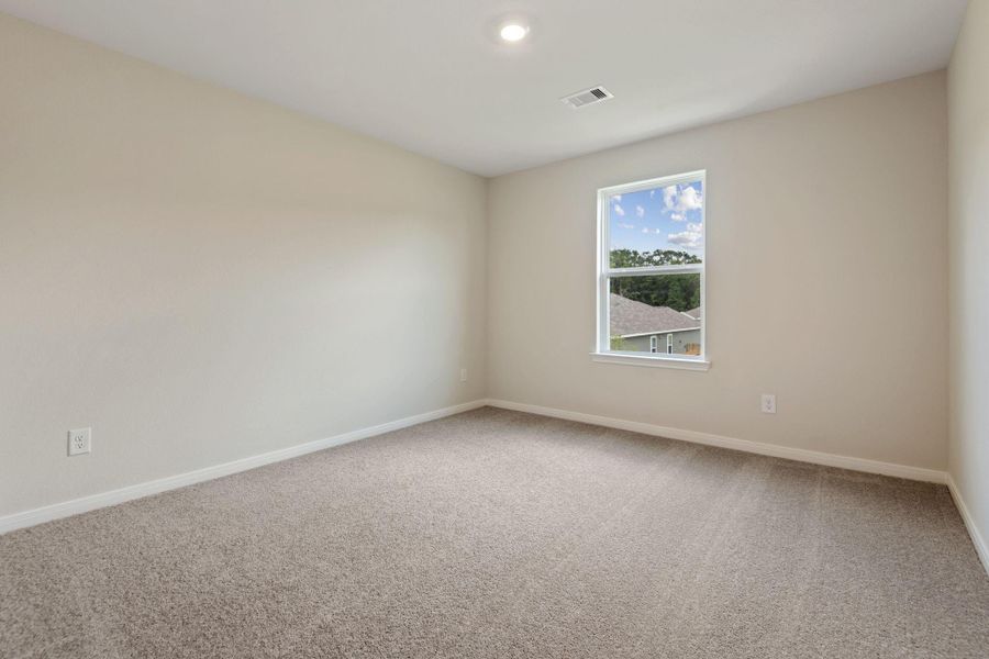 Spacious, unfurnished interior of a new home in Pinewood Trails, Cleveland (Image 16). Spacious, unfurnished interior of a new home in Pinewood Trails, Cleveland (Image 16).
