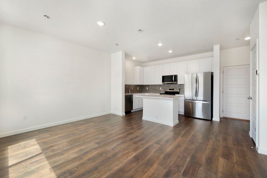 604 Cheyenne Trail Unit A2 - Living/Kitchen
