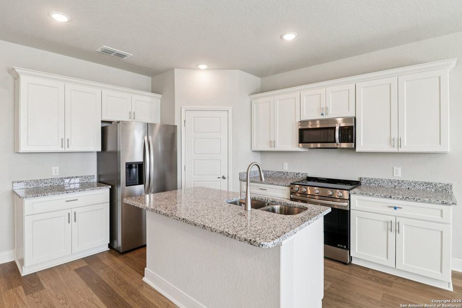 Furnished interior view inside a new home in Magnolia Village, San Antonio (Image 14). Furnished interior view inside a new home in Magnolia Village, San Antonio (Image 14).