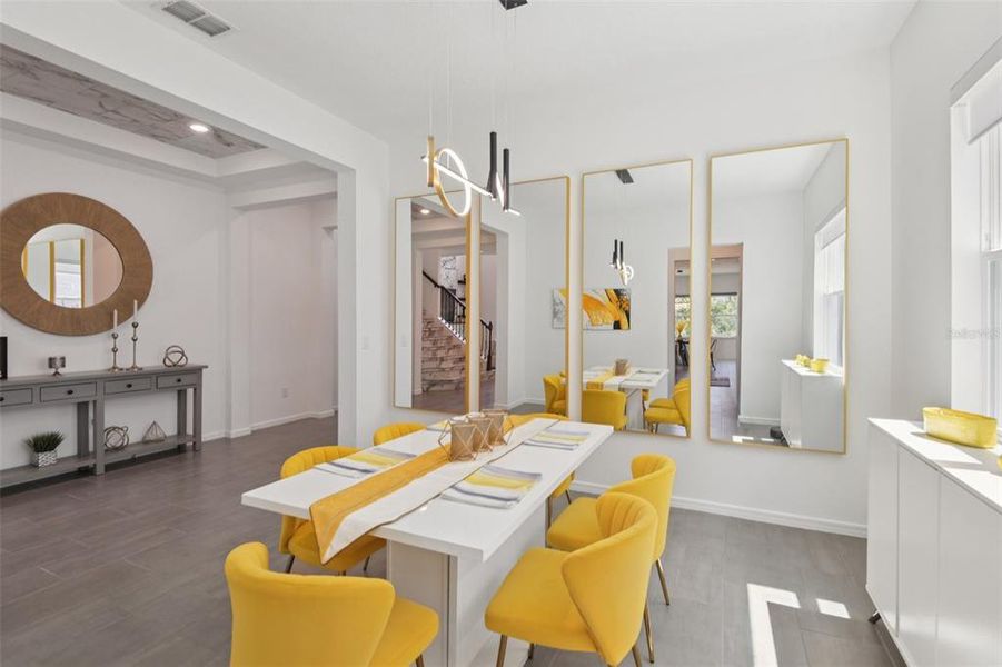 Furnished interior view inside a new home in , Riverview (Image 20).