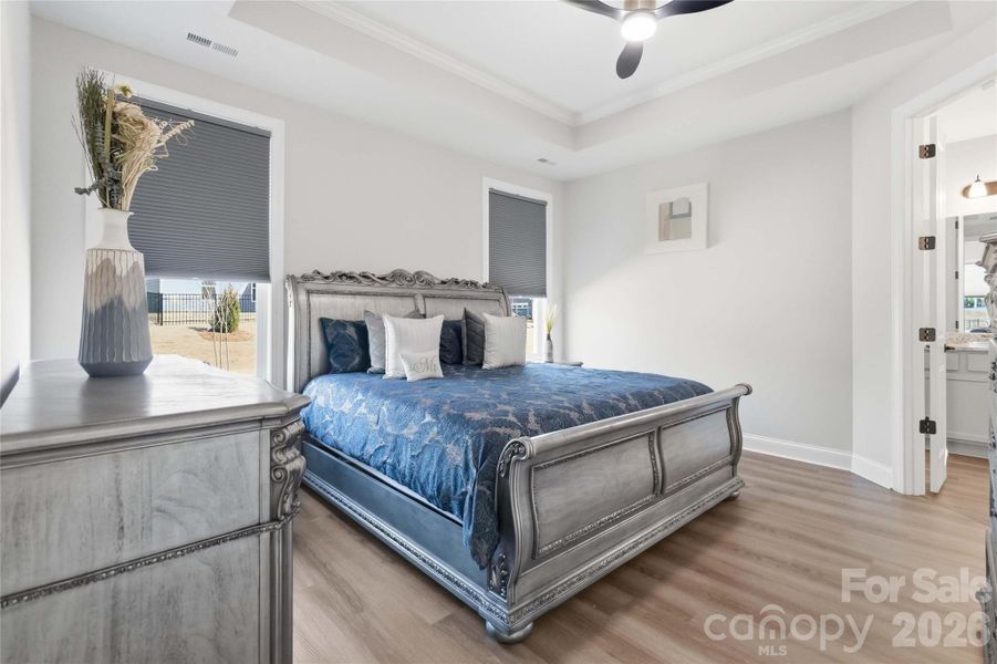 Furnished interior view inside a new home in , Charlotte (Image 19).