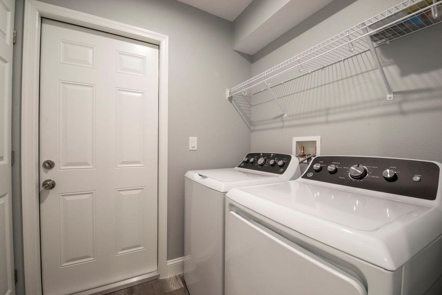 Furnished interior view inside a new home in , Okeechobee (Image 7).