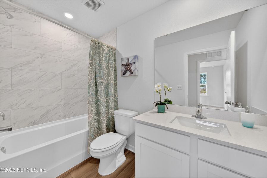 Furnished interior view inside a new home in , Jacksonville (Image 15).