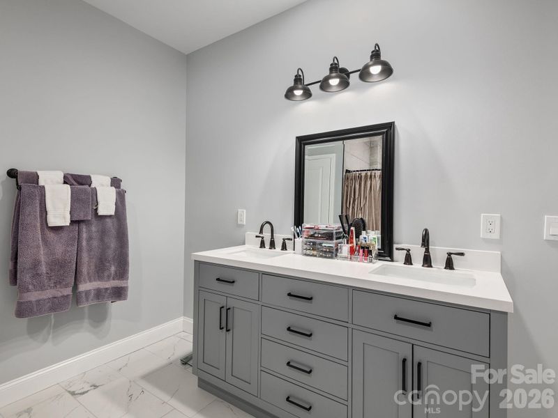 Furnished interior view inside a new home in , Hendersonville (Image 25).