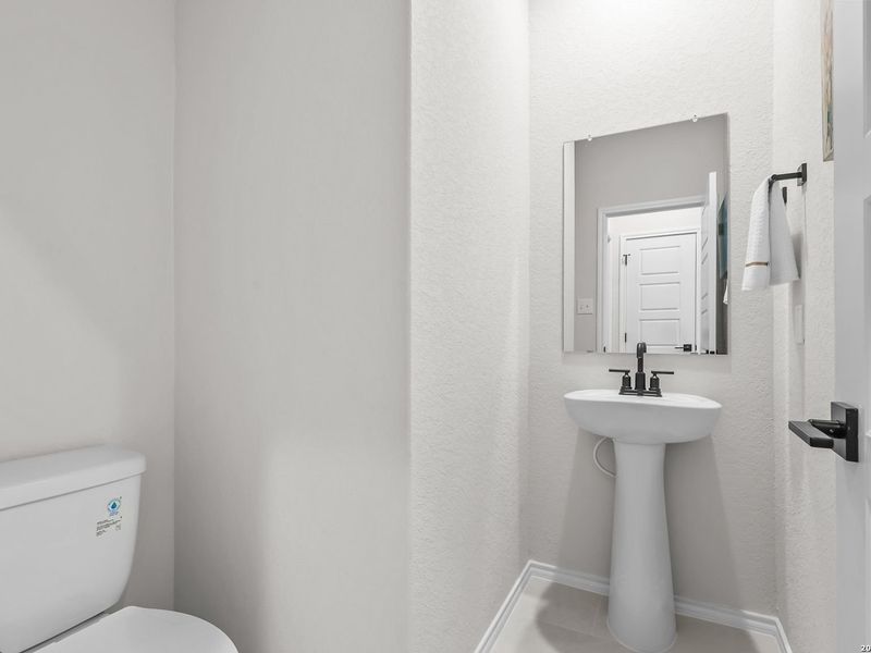 Furnished interior view inside a new home in Royal Crest, San Antonio (Image 38).