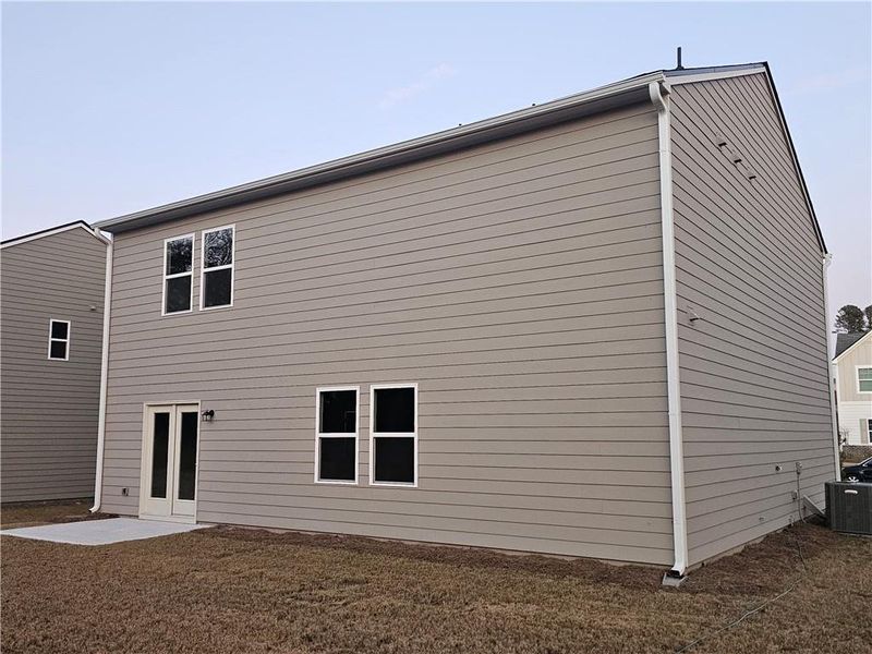 Exterior details and patio area of a home in Casteel, Bethlehem (Image 3). Exterior details and patio area of a home in Casteel, Bethlehem (Image 3).