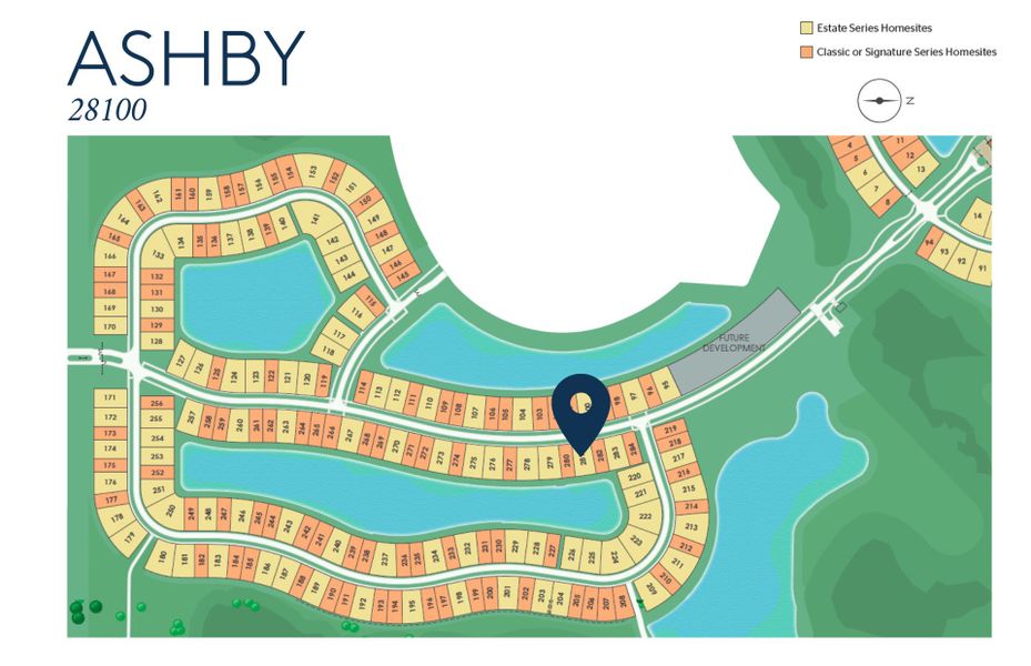 Ashby Homesite Map Ashby Homesite Map