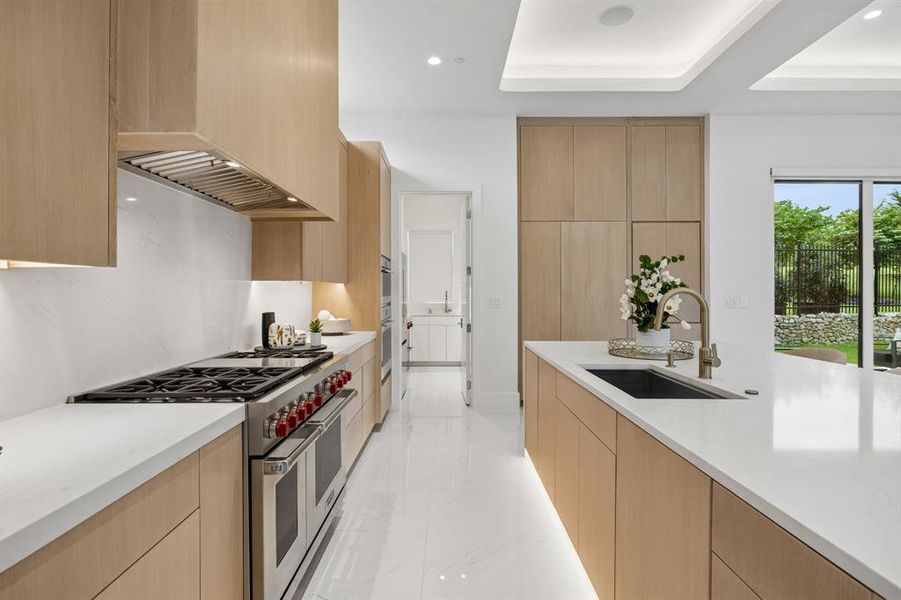 Furnished interior view inside a new home in , Westlake (Image 12).