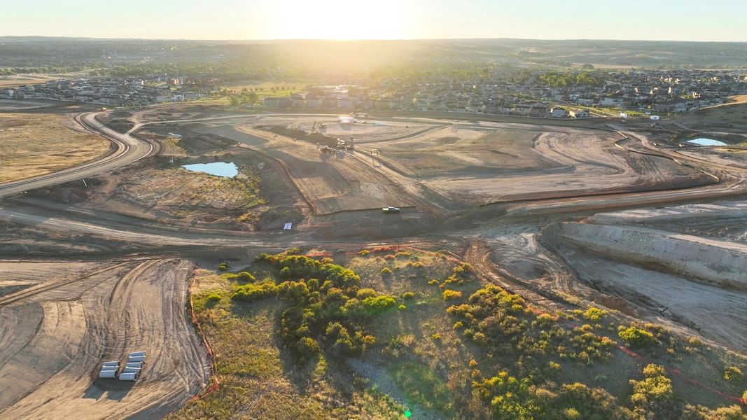 Site preparation for new homesites in Trumark Homes at Tanterra, Parker (Image 43).