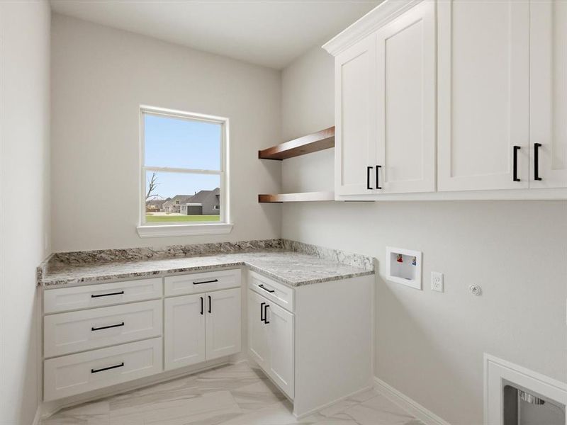 Furnished interior view inside a new home in , Granbury (Image 13).