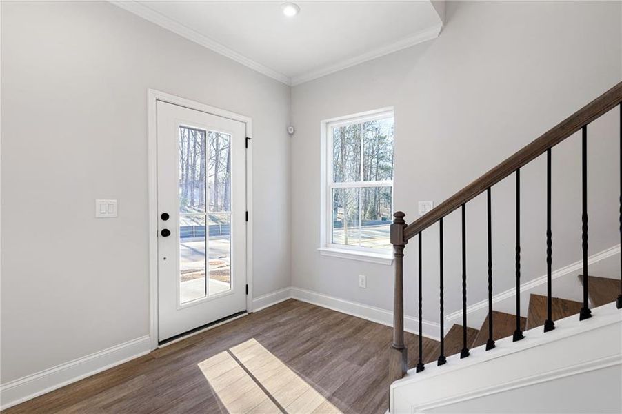 Spacious, unfurnished interior of a new home in Waverly at Buice Lake, Acworth (Image 20).