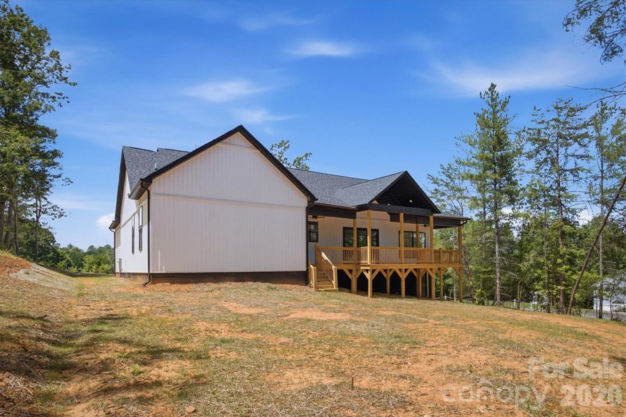 Exterior details and patio area of a home in , Morganton (Image 3).